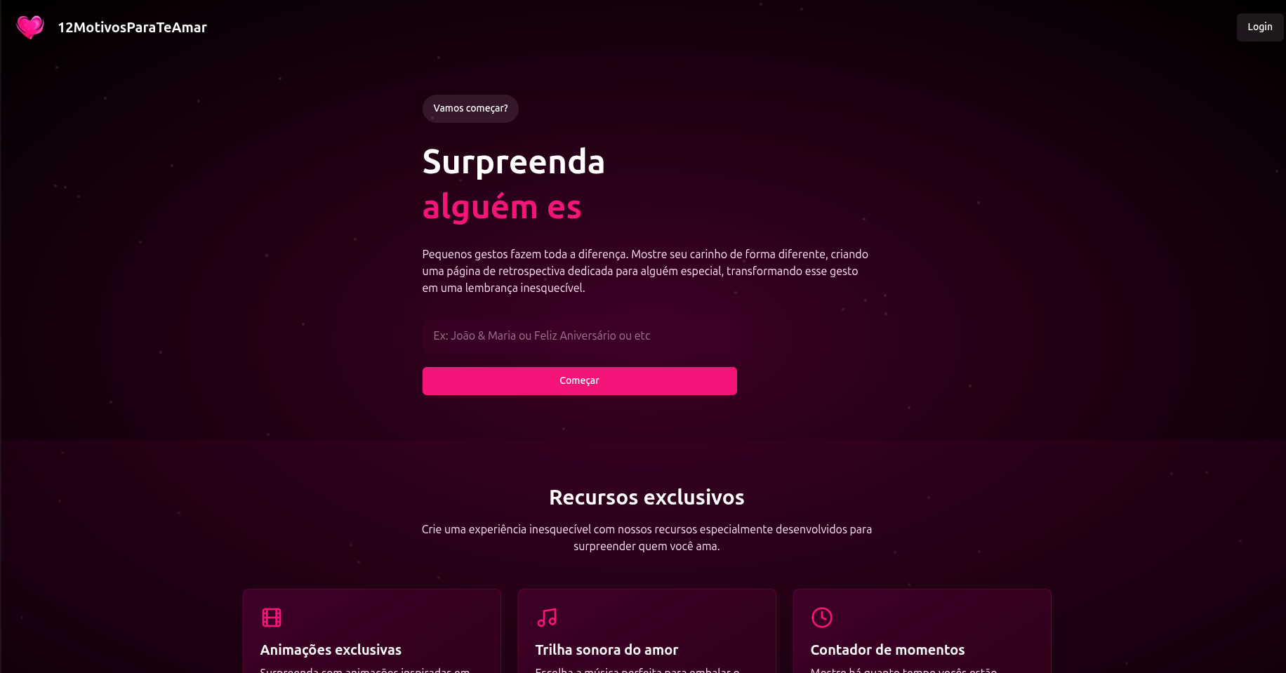 12MotivosParaAmar - ESOOS